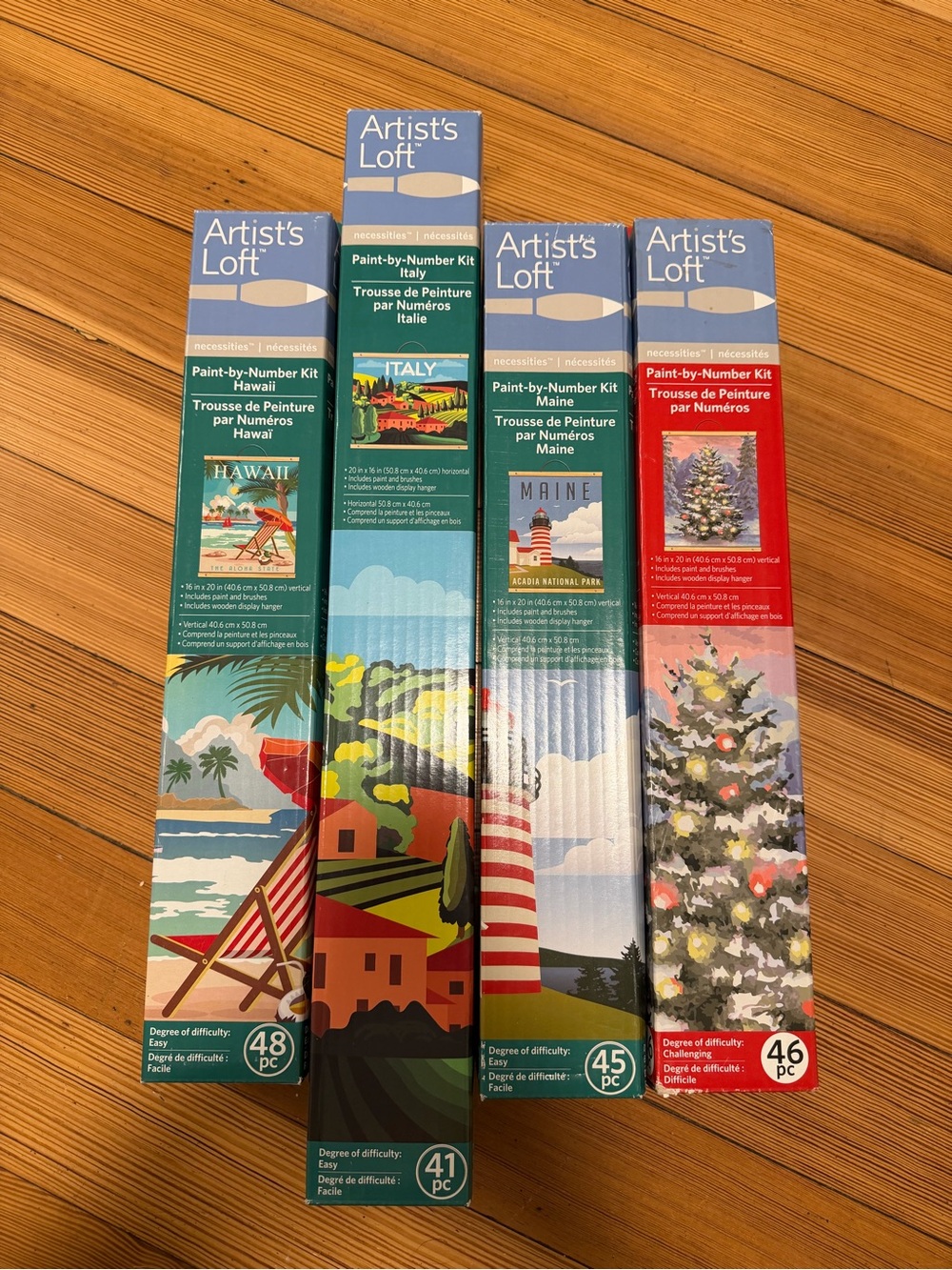 Bundle of Paint by Number Kits